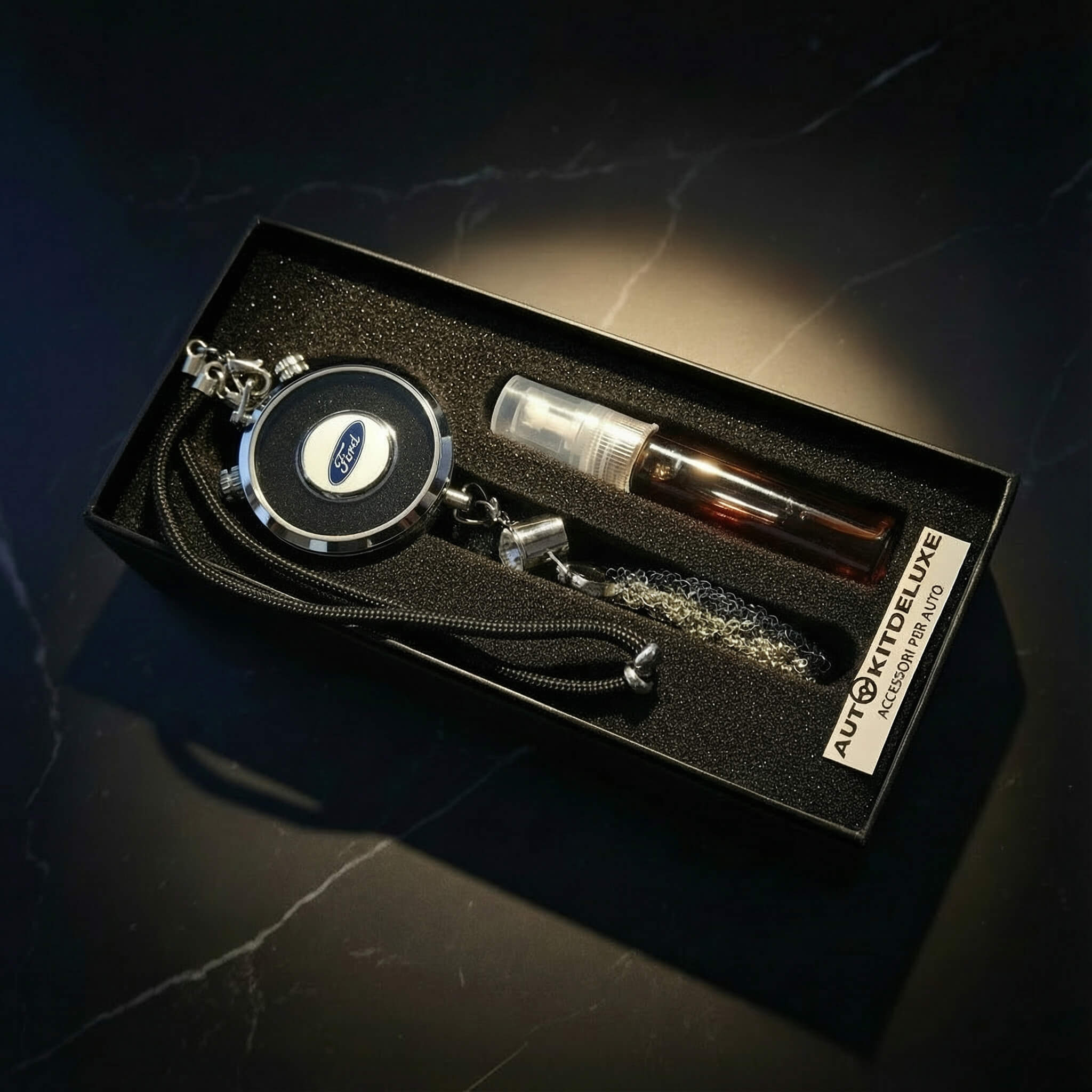 PROFUMATORE PER AUTO CON LOGO (Profumo incluso)