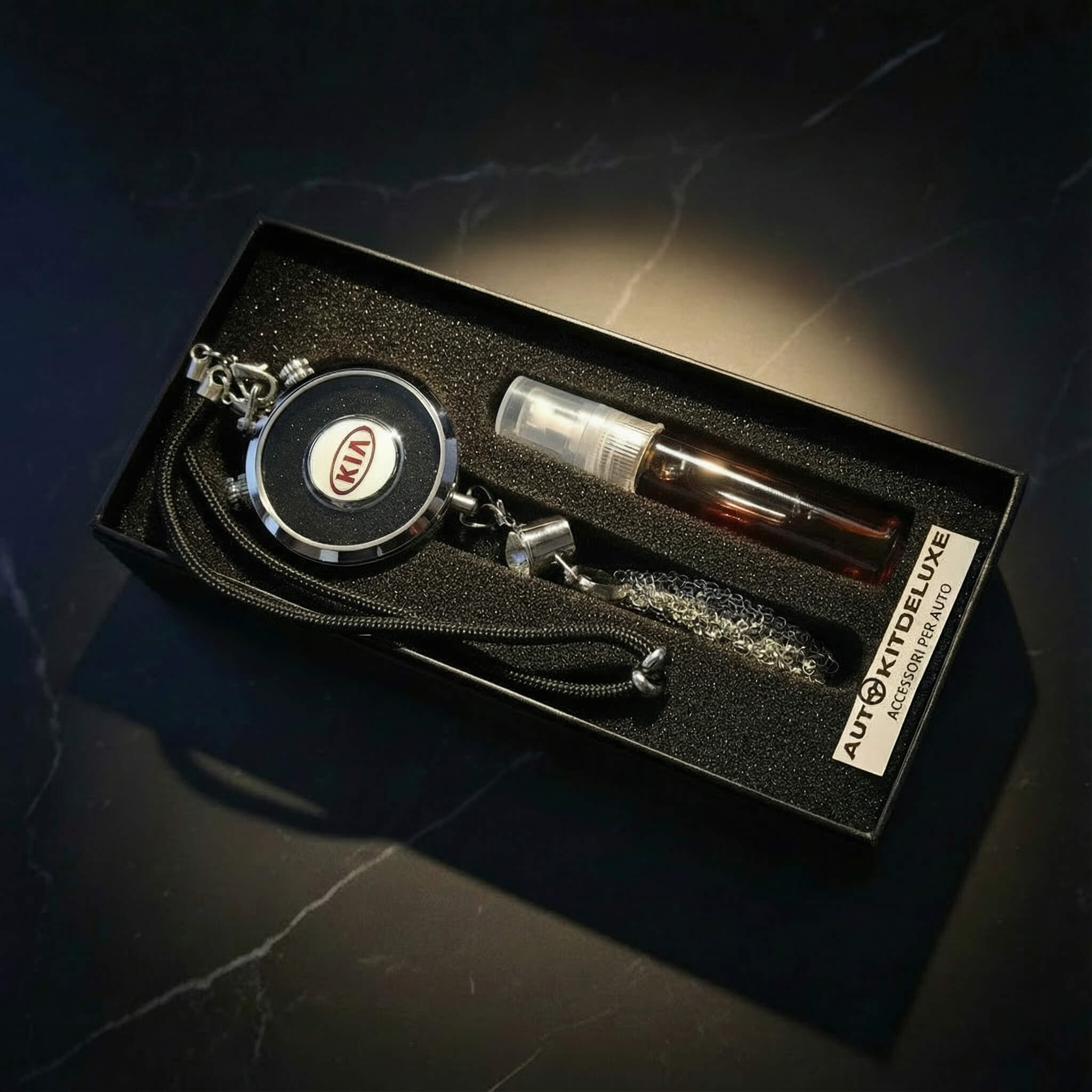 PROFUMATORE PER AUTO CON LOGO (Profumo incluso)