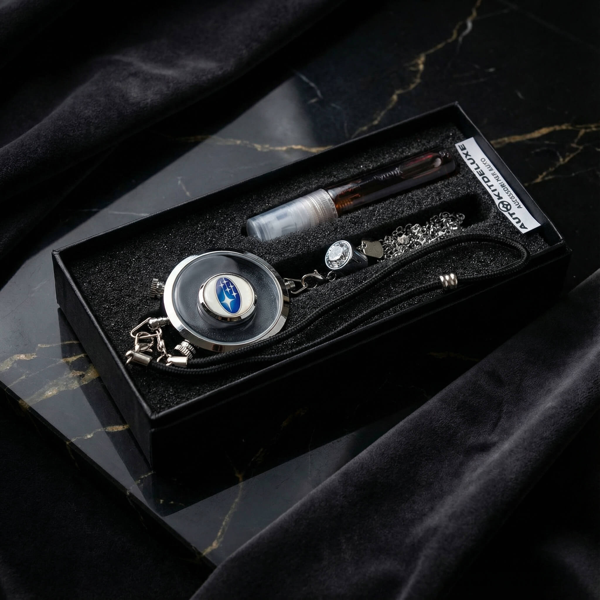 PROFUMATORE PER AUTO CON LOGO (Profumo incluso)