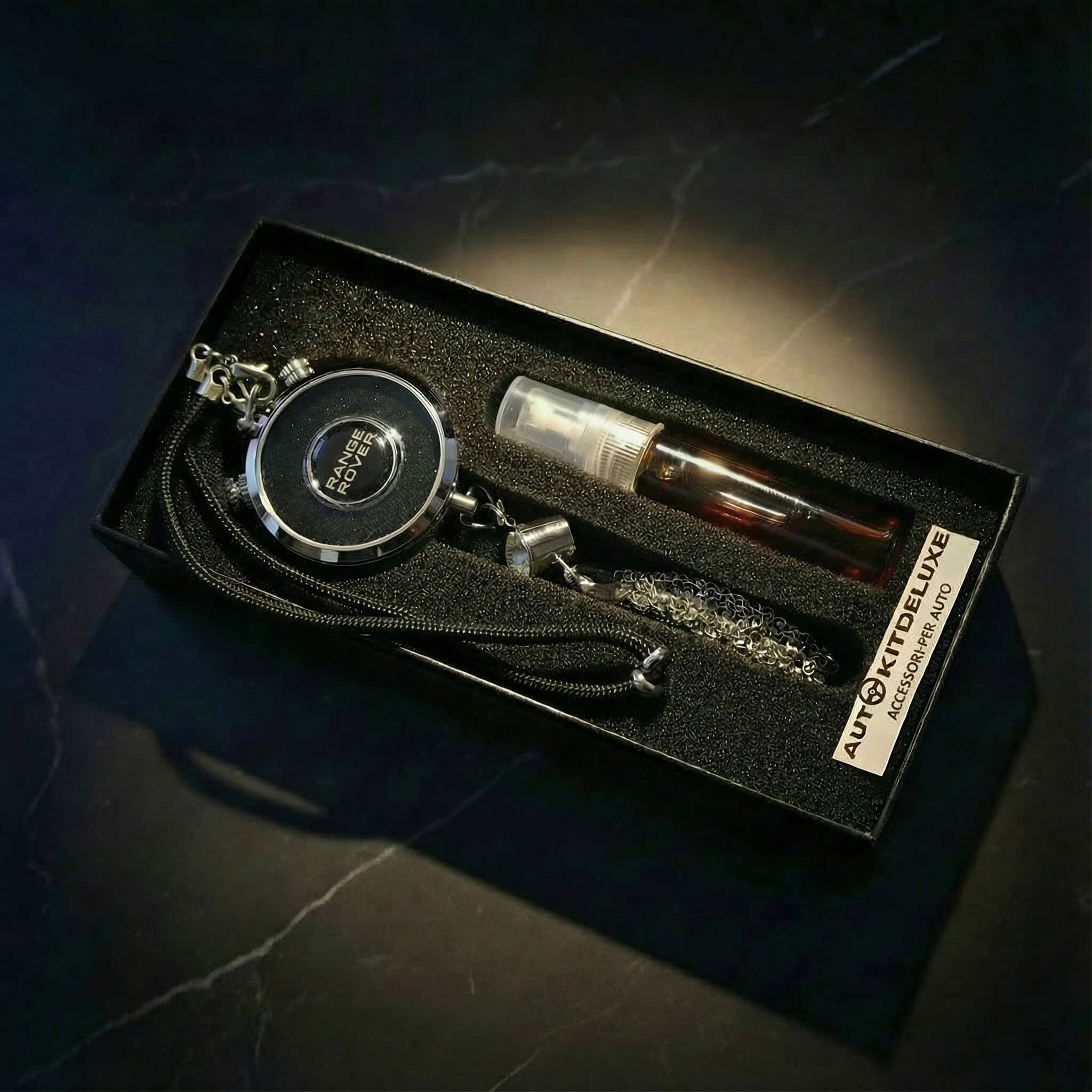 PROFUMATORE PER AUTO CON LOGO (Profumo incluso)